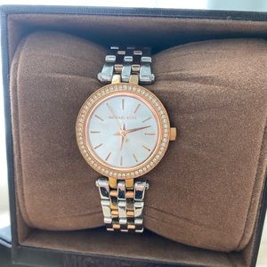 Michael Kors Watch - Silver & Rose Gold